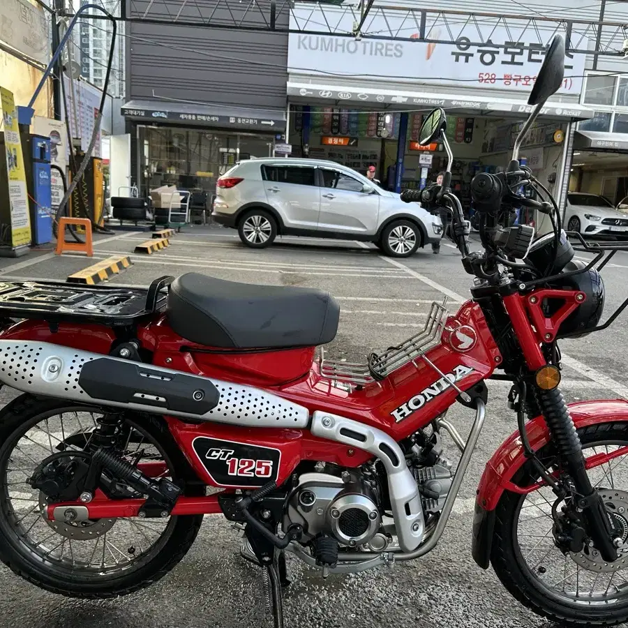 헌터커브 ct125 레드 (4950km)