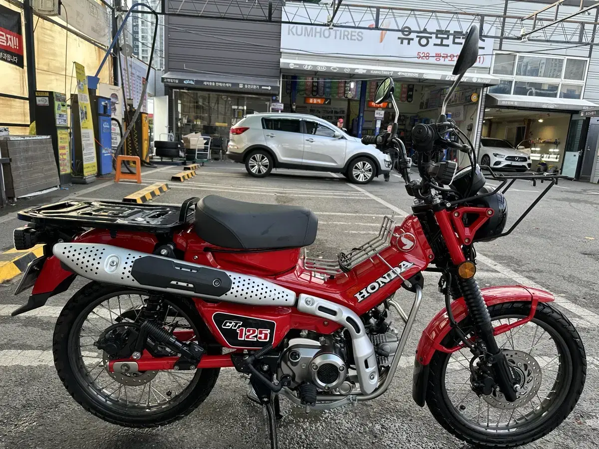 헌터커브 ct125 레드 (4950km)