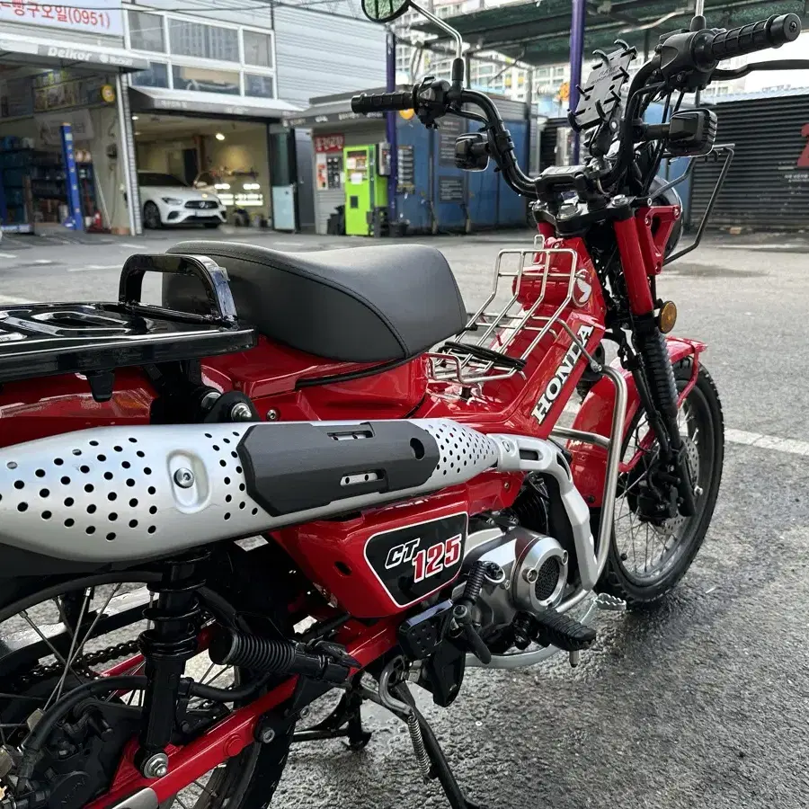 헌터커브 ct125 레드 (4950km)