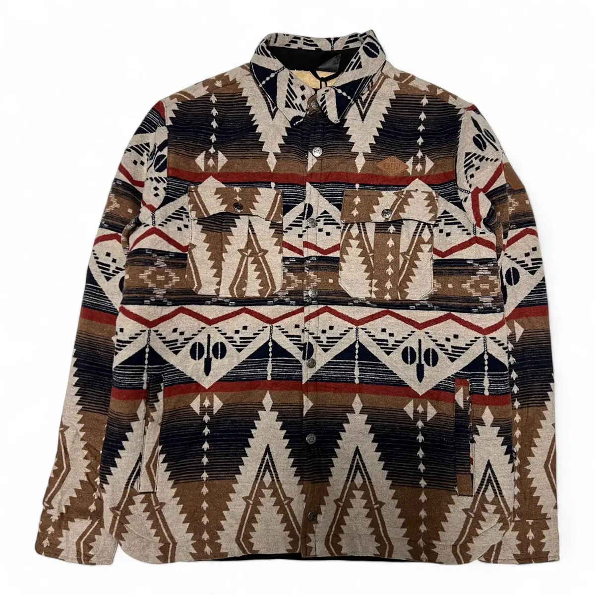 PICT URE Navajo Western Ethnic Pattern Fleece Jacket (L)