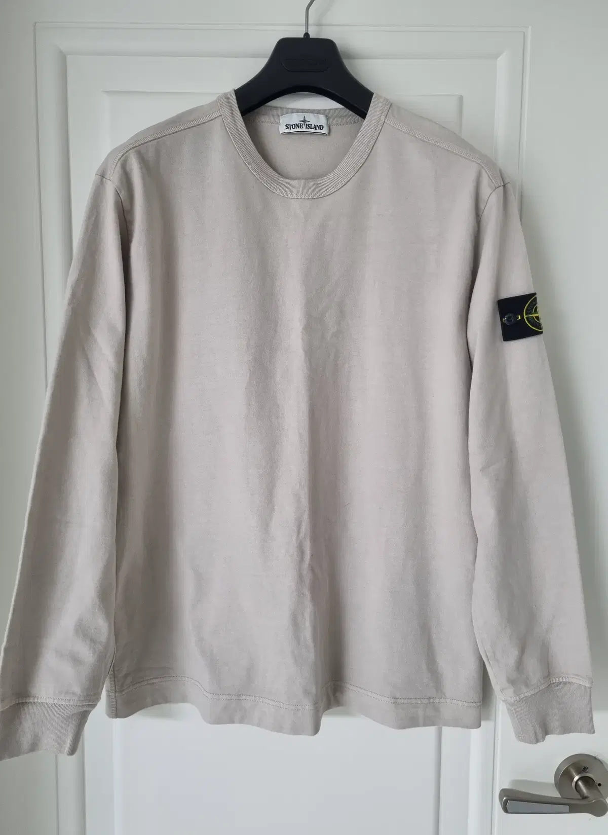 Department store version Stone Island long sleeve long sleeve t-shirt beige XL