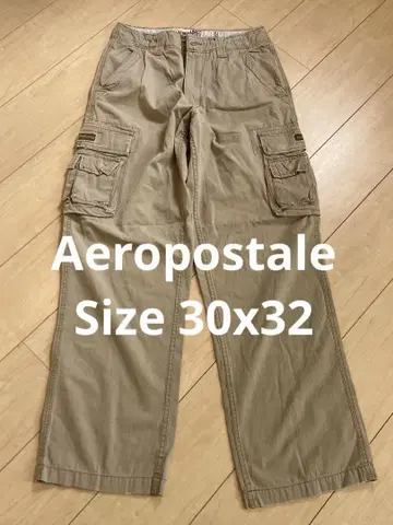 미국 빈티지 의류 카키색 카고 팬츠 A87 AEROPOSTALE