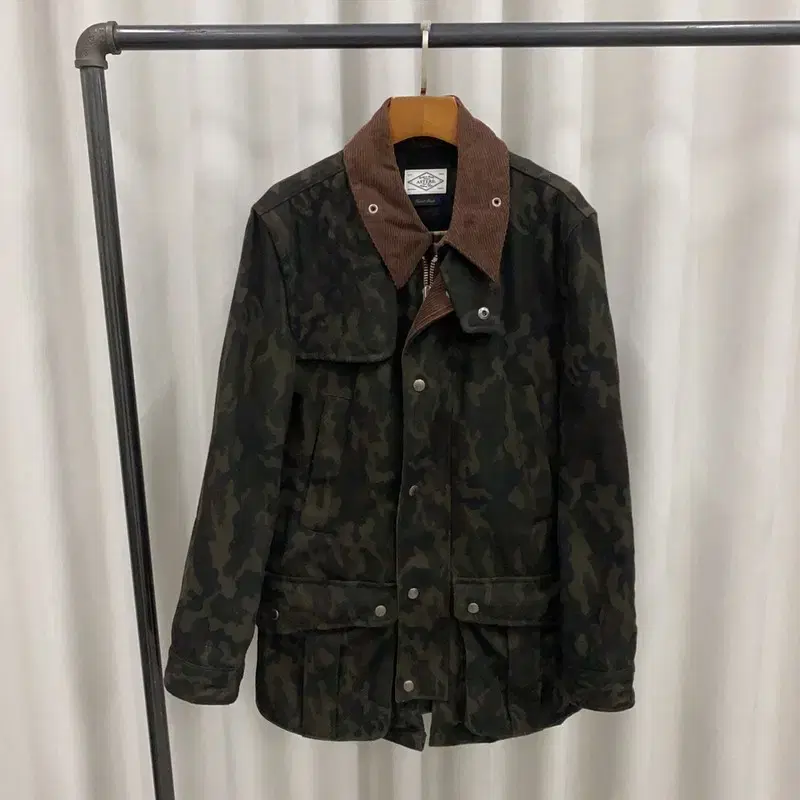 Aster Vintage Military Camo Casual Long Jacket 95 S04564