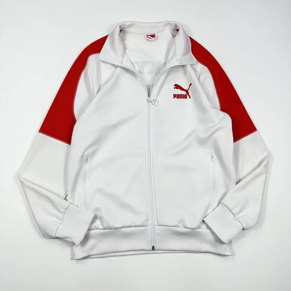 (L) Puma Tokyo Social Club Tracktop Jersey White Red