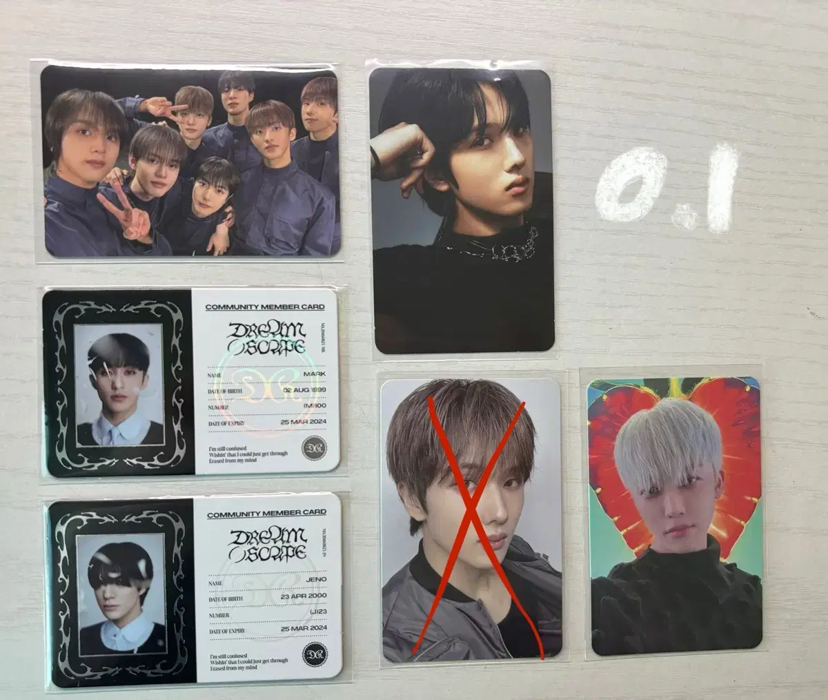 NCT Dream Smoothies seasons greetings Alpo Organizations jisung jaemin mark jeno wts Dreamini