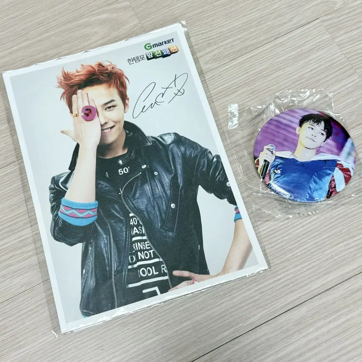 G-Dragon G-Dragon G-Market Photo postcard 3 kinds of hand mirror goods bulk Kwon Ji-yong Big Bang