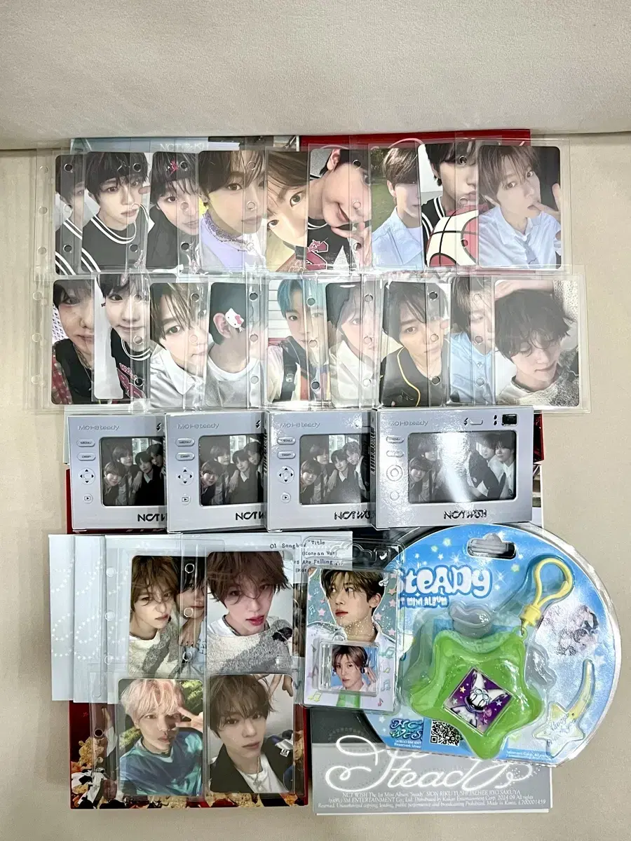 nct wish photocard sion riku uushi jaehee ryo sakuya keyring steady album with muu