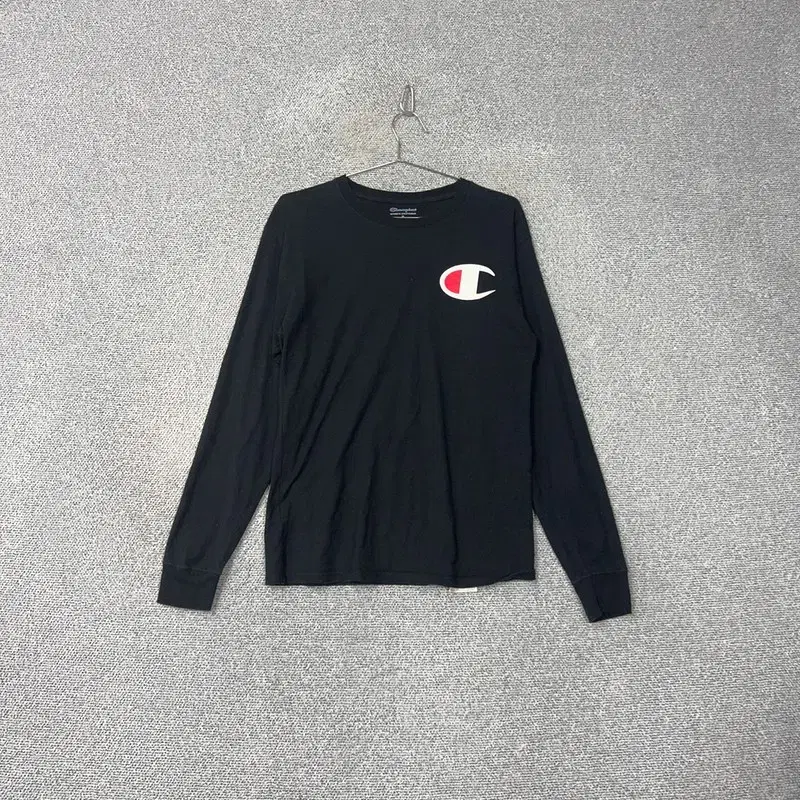 Champion Big Logo Long Sleeve Tee M