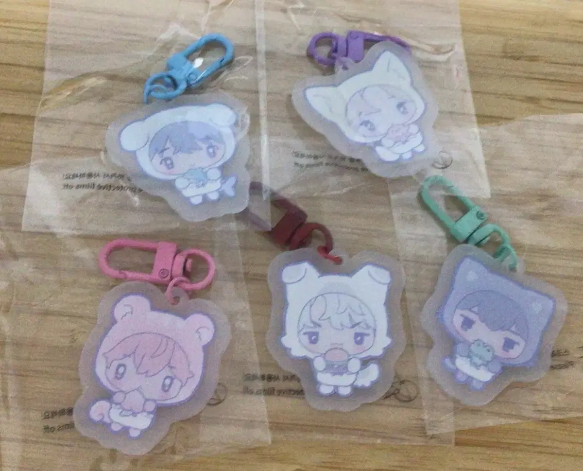 Plave unofficial goods UchuJin acrylic keyring YejunNoahBambyEunhoHamin