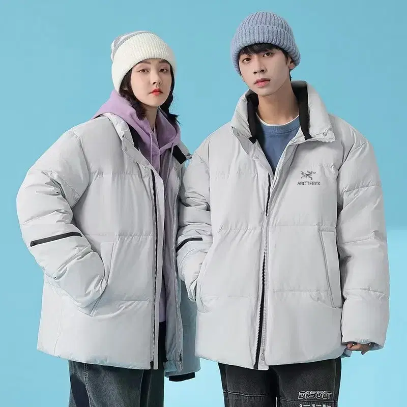 Arcteryx Gray Couple Down Jumper Bakery Coat