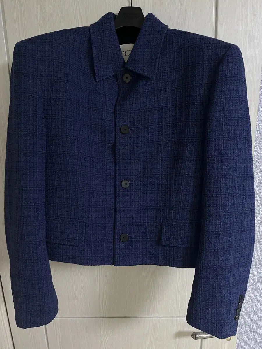 M) Recto Tweed Navy