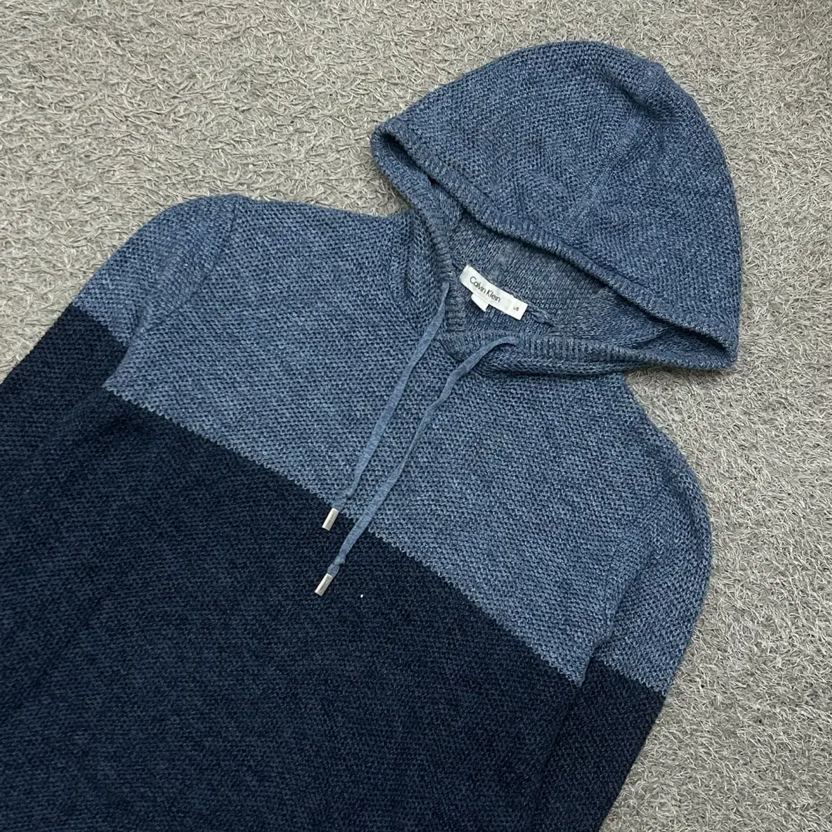 [100] Calvin Klein Knit Hoodie Zip Up