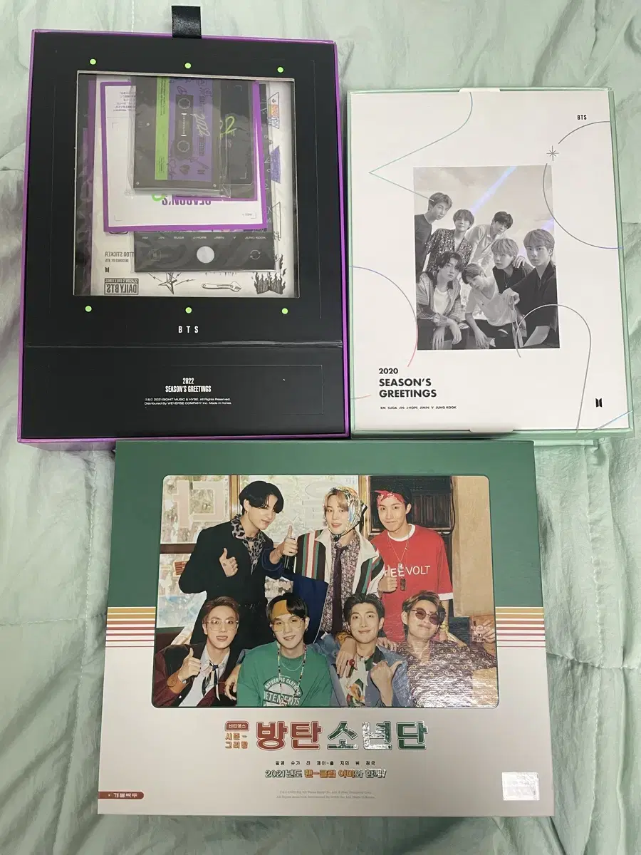 BTS season's greetings wts