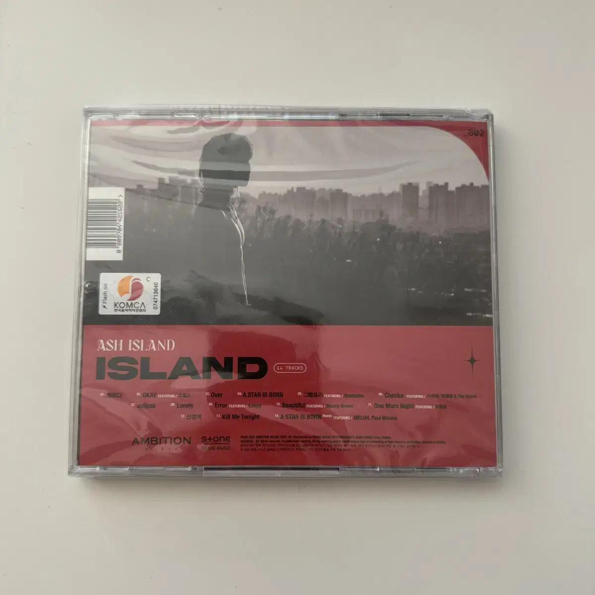 미개봉 애쉬아일랜드 ISLAND CD