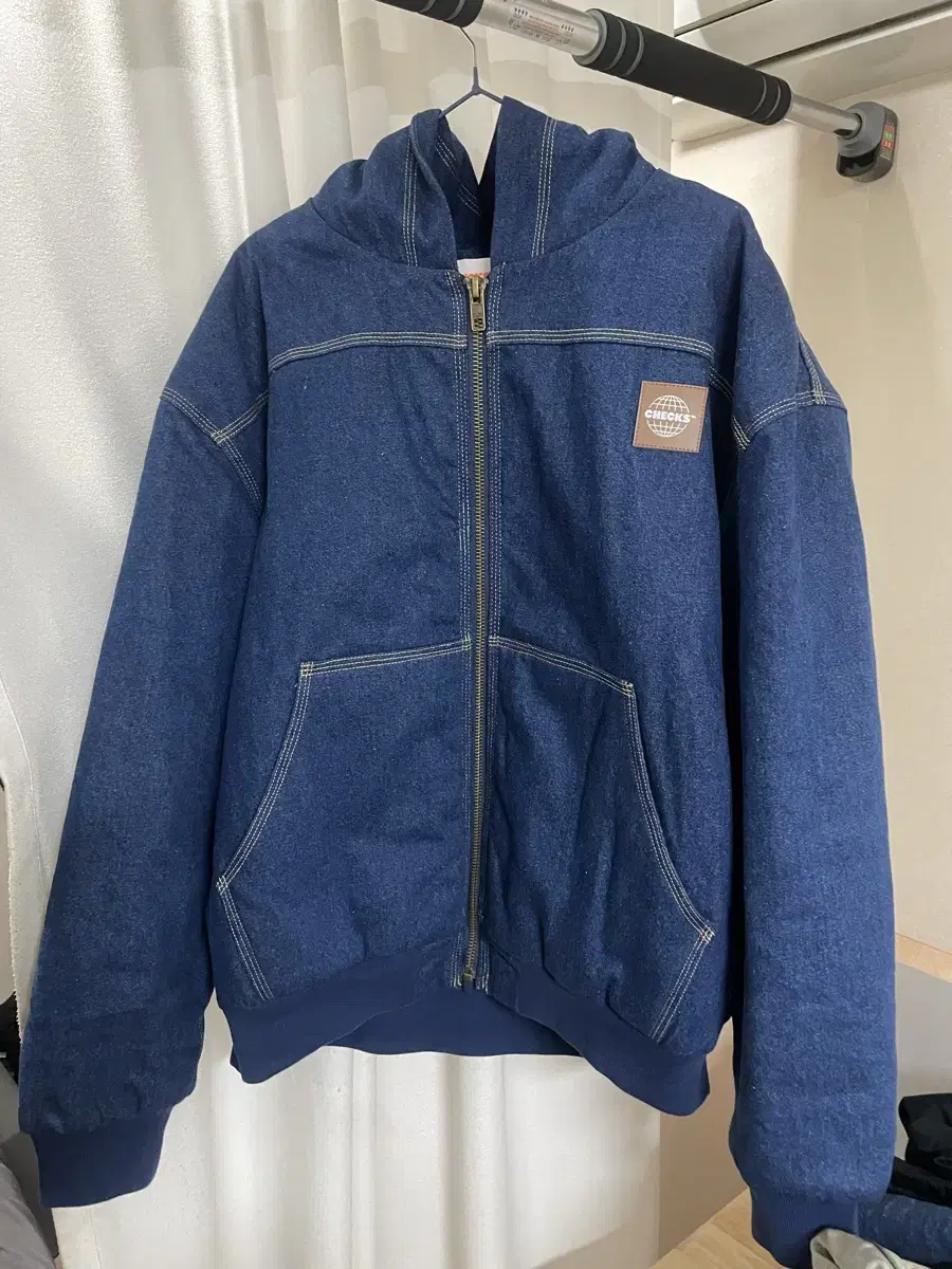 ChexDowntown Denim Work Jacket Indigo XL