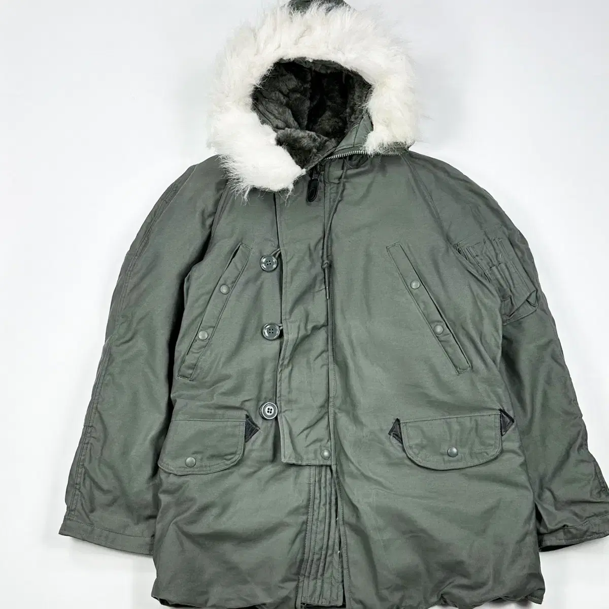 (XS) Original US Army N-3B Extreme Cold Weather Parka Yasang