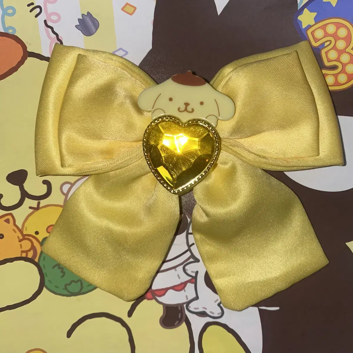 San Rio Pompompurin lightstick ribbon