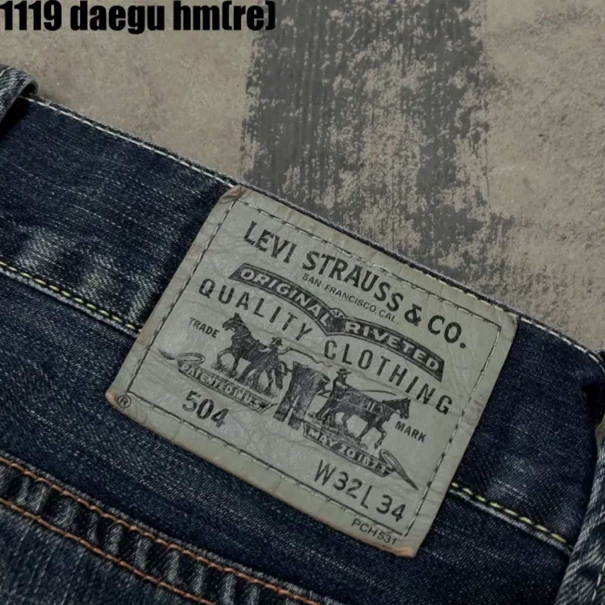 Levi's 504 Denim Pants 32