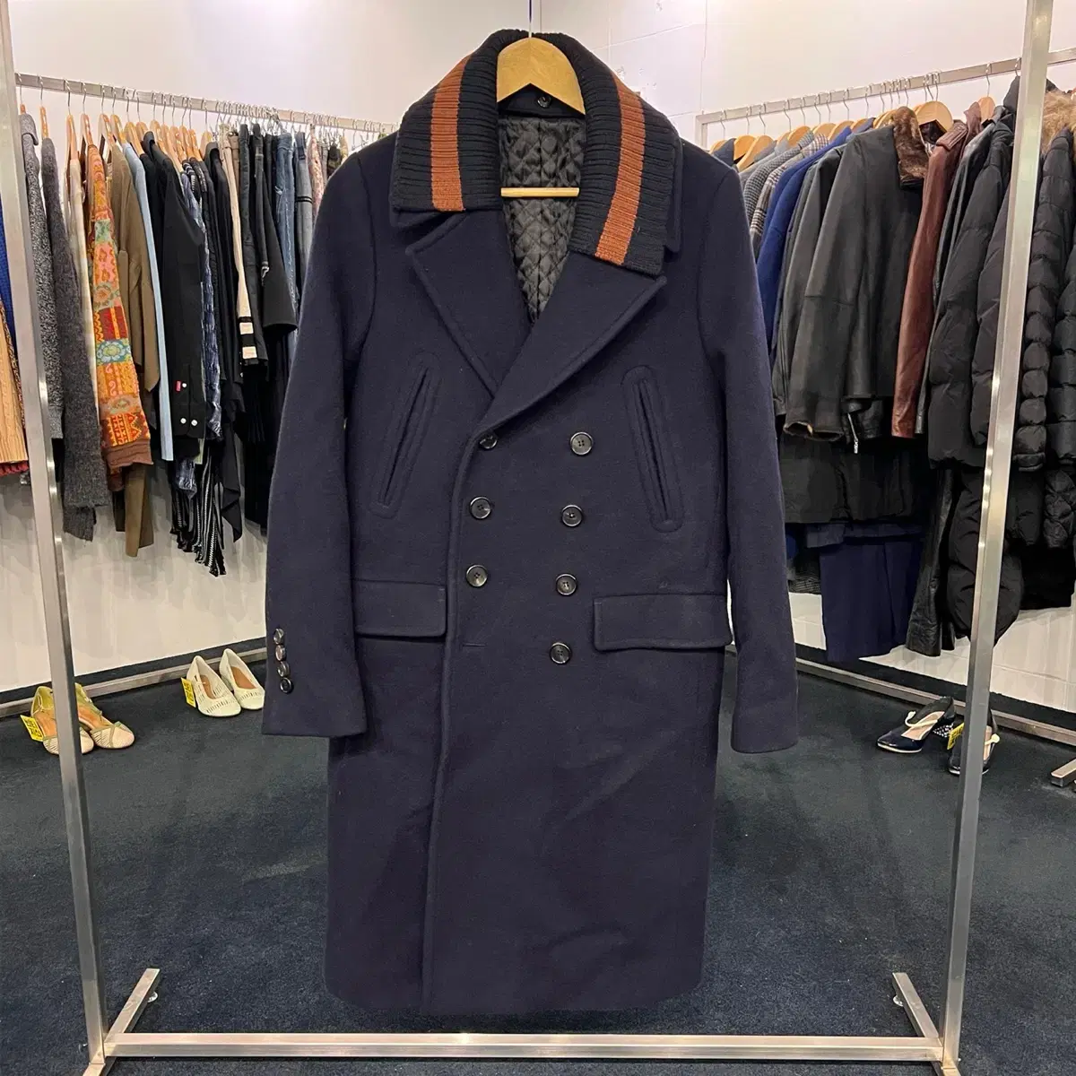 [Taupo] [100] Hansom System Cashmere Coat