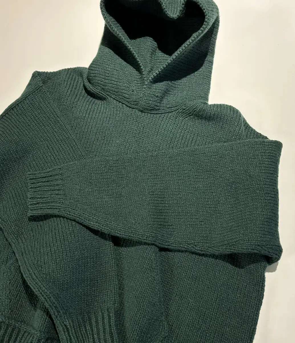 VISVIM Bead Beam Amplifier Knit Hoodie