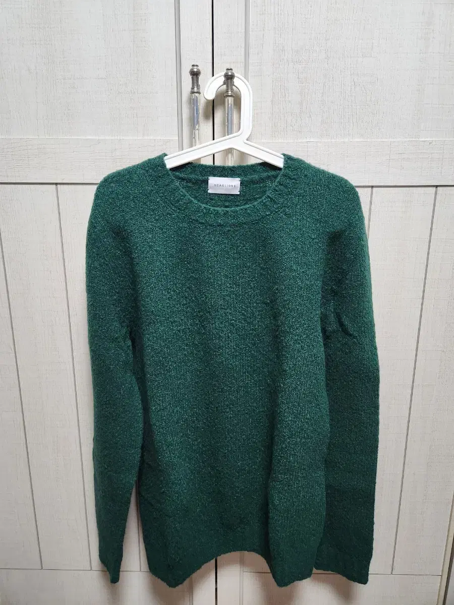 Series SCAGLIONE Cashmere mix knit dark green size 95 (one size)