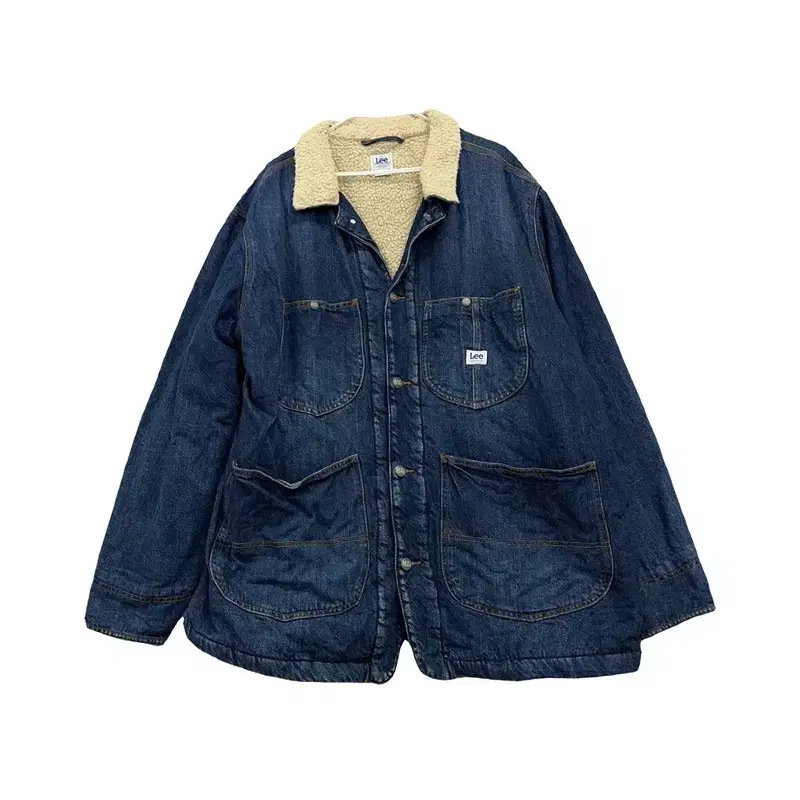 LEE LEE Old School Big Size Fleece Jeans Jacket 110 K06237