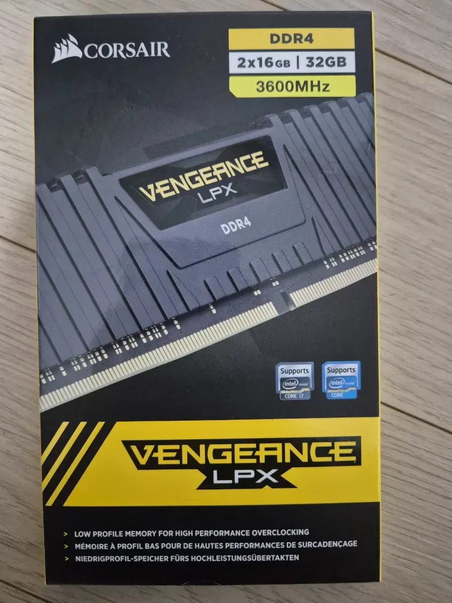 램 [직구품] 커세어 벤전스 LPX 32GB (2 X 16GB) DDR4