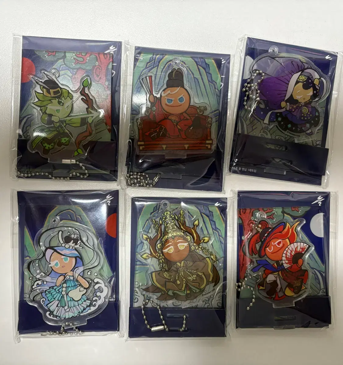 Obsidian Cookie Run acrylic stand full set