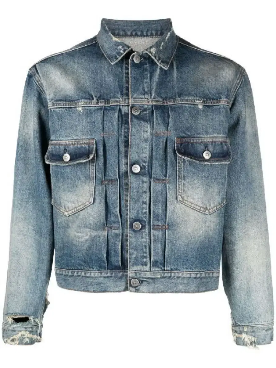 Margiela 24FW Distressed Denim Jacket