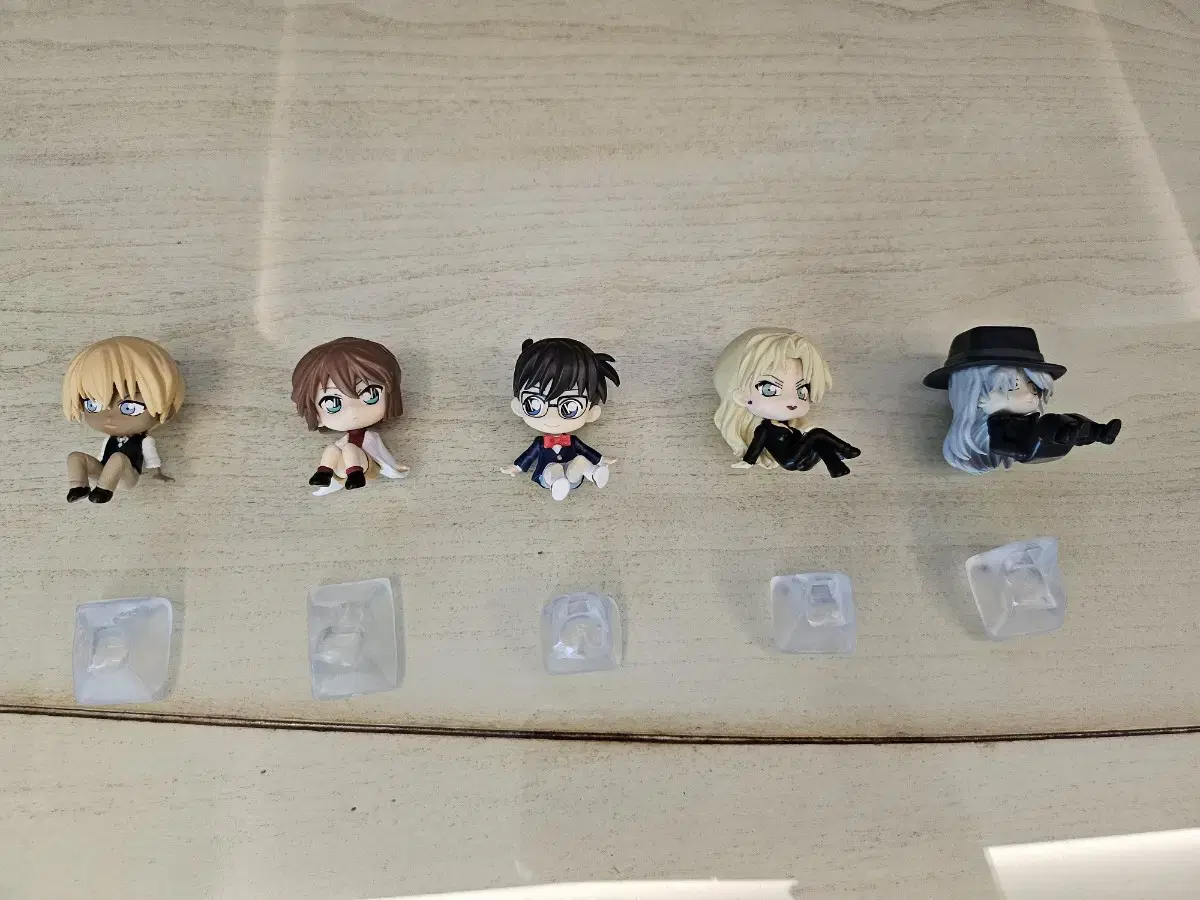 Detective Conan Korokore Gacha Figure Set