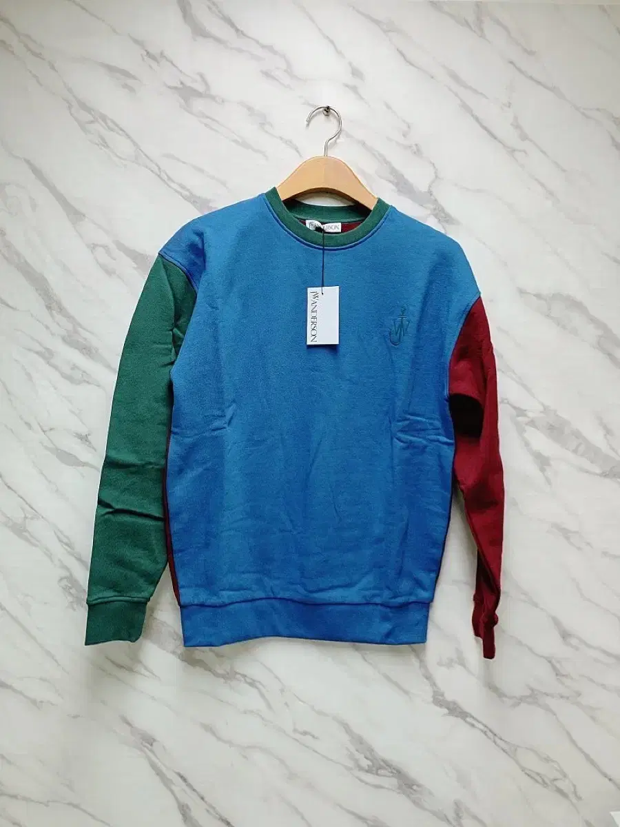 (Genuine/New) JW ANDERSON Anderson Public Colorblocked Brushed Cotton Tops