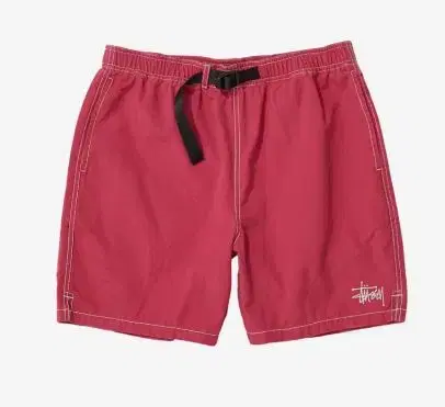 [S] Stussy Ripstop Mountain Shorts Magenta New