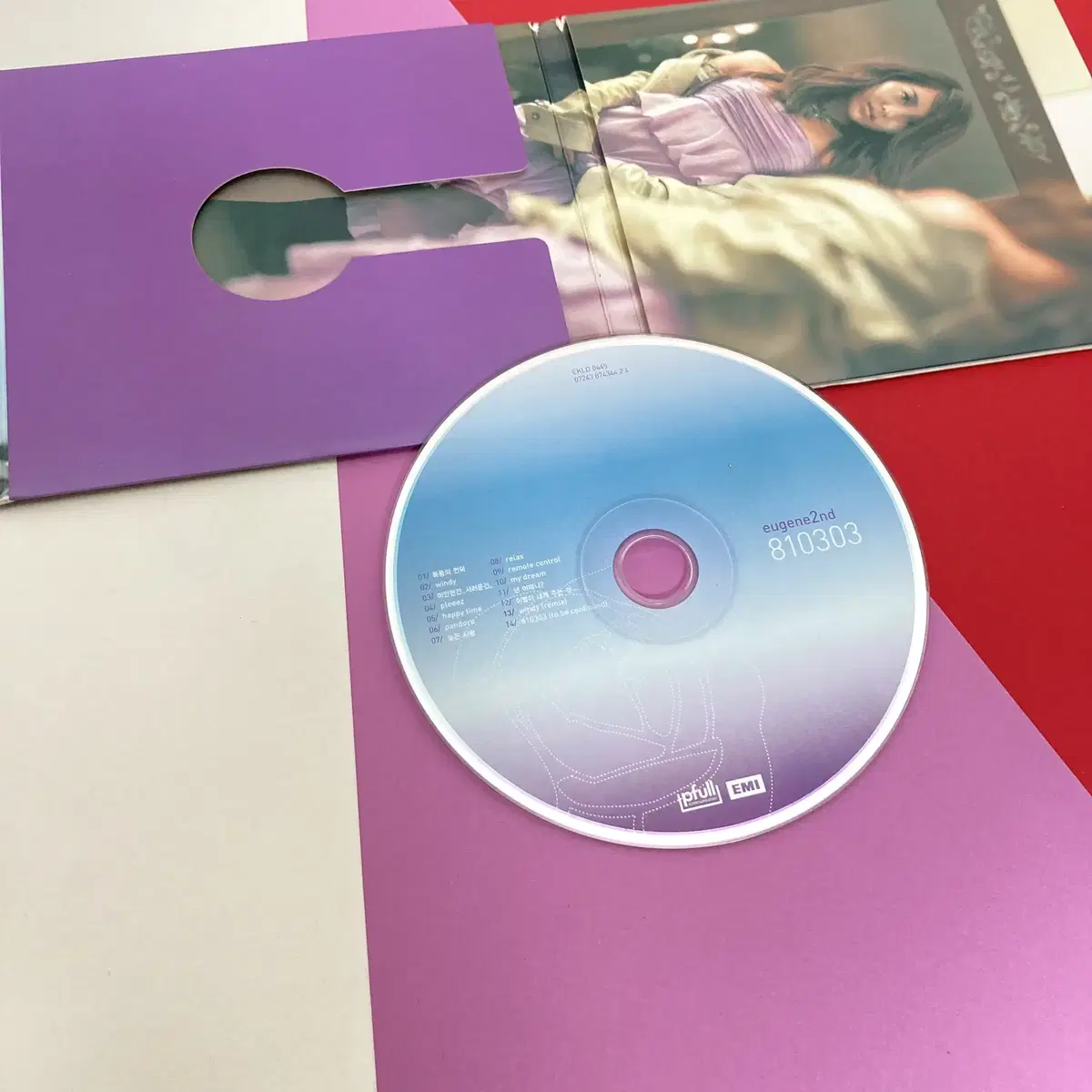 [중고음반/CD] SES 유진 2집 '810303' 디지팩 (부클릿누락)