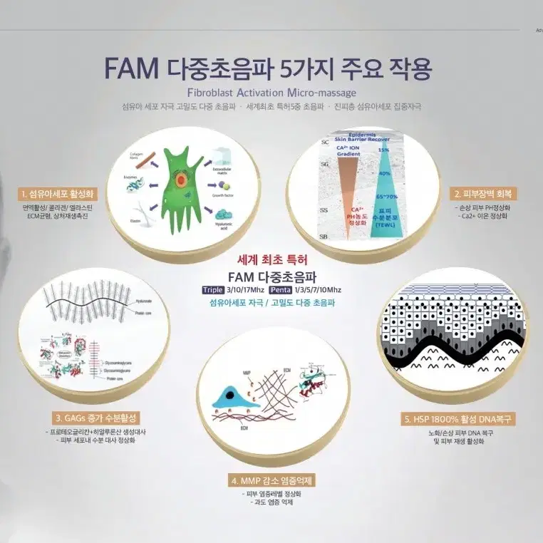 에스텔라 초음파물방울리프팅기계   피부관리기