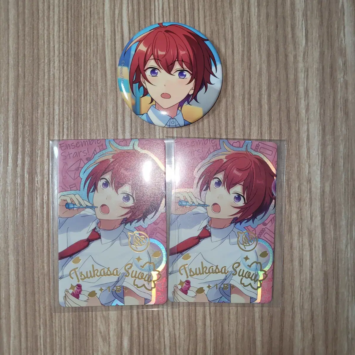 Bulk) Anstar Tsukasa Ibekore Canvas Casual & Middle Star School Uniform Photocard