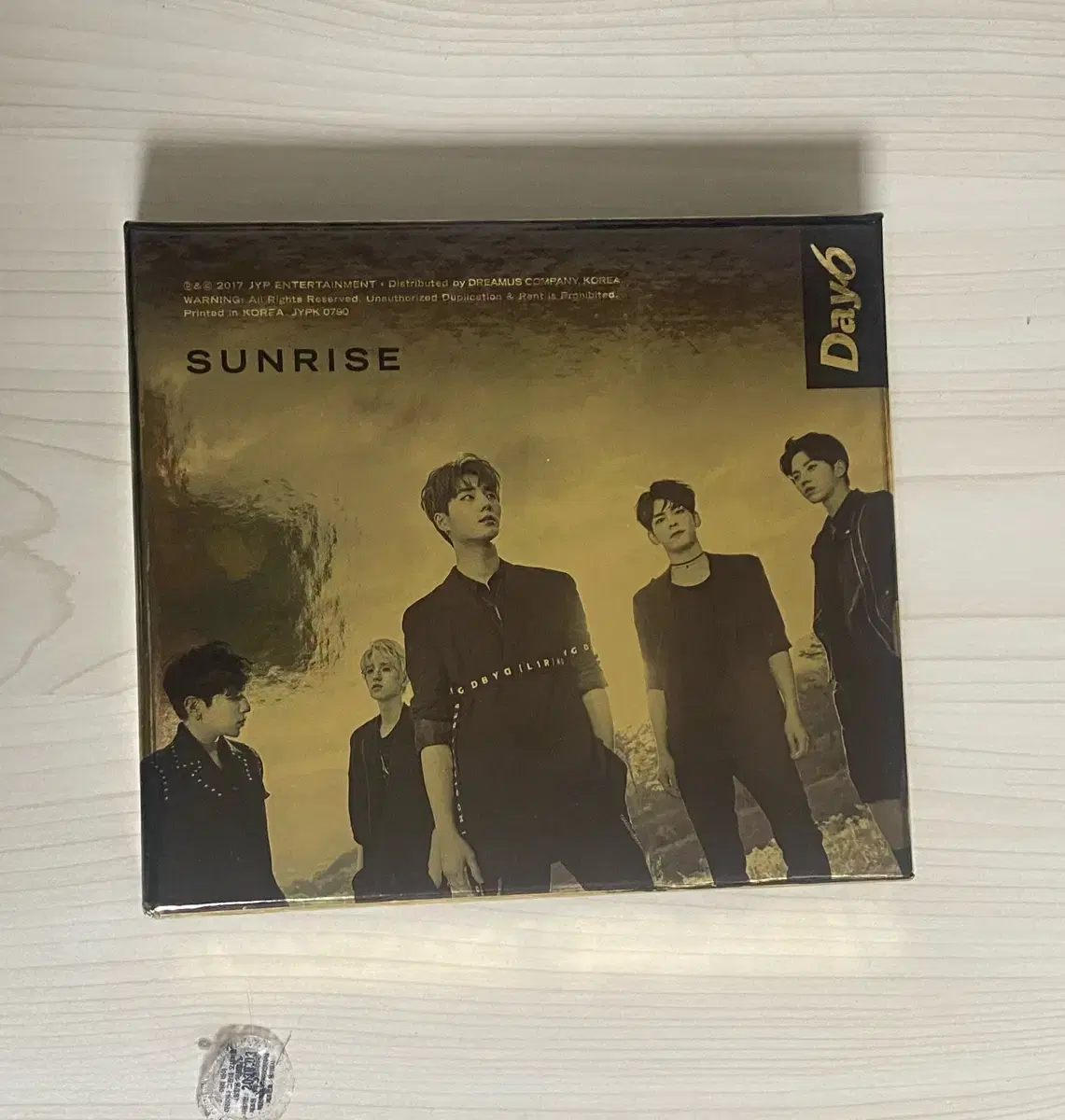 Day 6 Sunrise unsealed album sold.