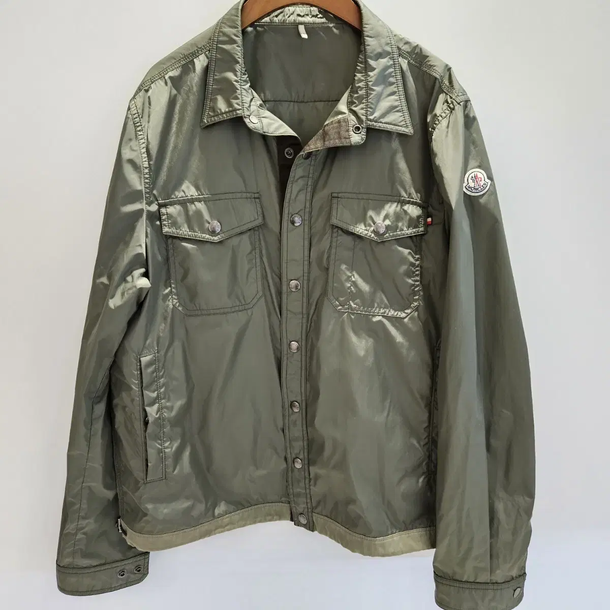 Moncler Khaki shirt jacket