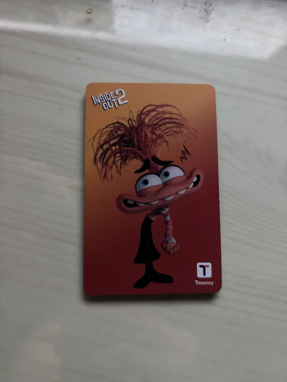 Inside Out 2 Anxiety is T-Money Transportation Card