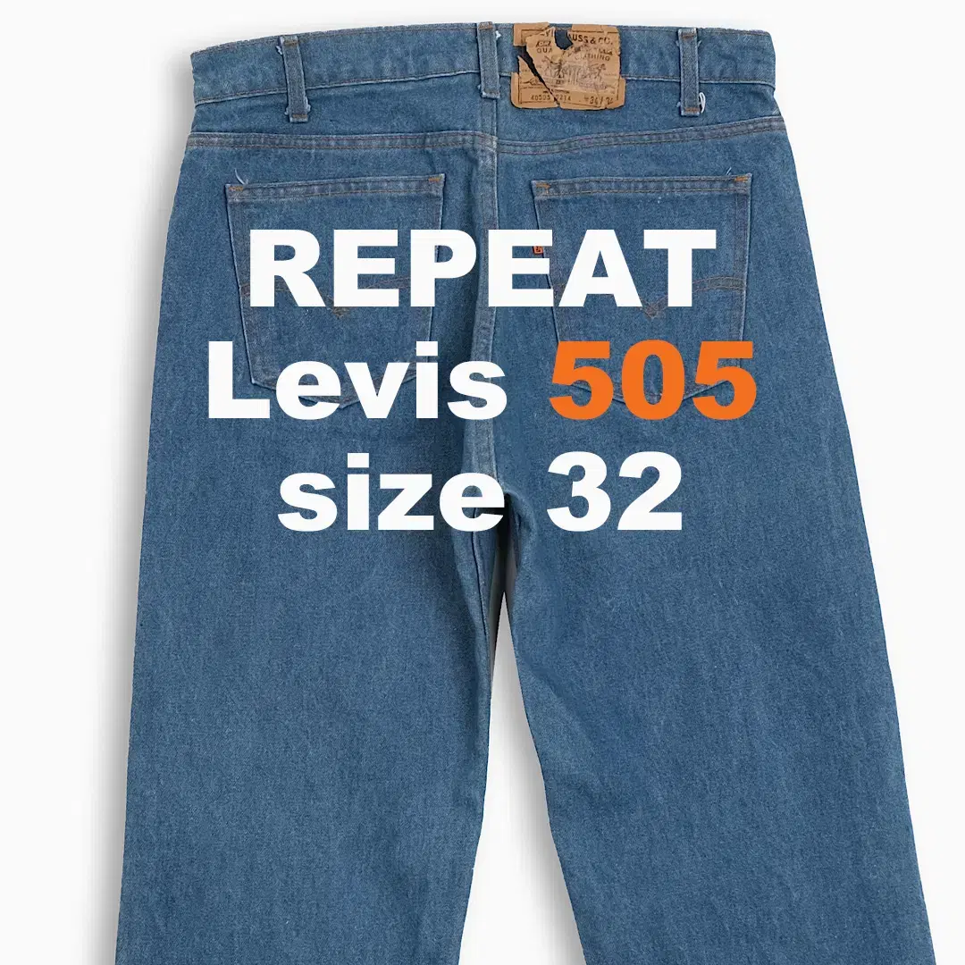 Levi's 505 Orangetab 80s USA 32 inch OR50534103