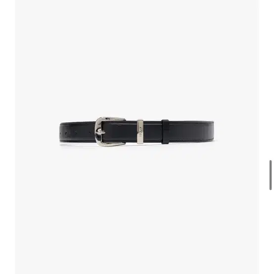 더 히어 Bold logo leather belt