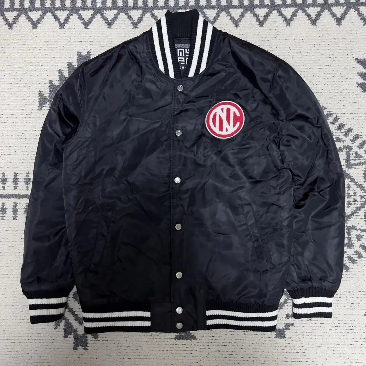 Nestifarm Stadium Satin Varsity Jacket