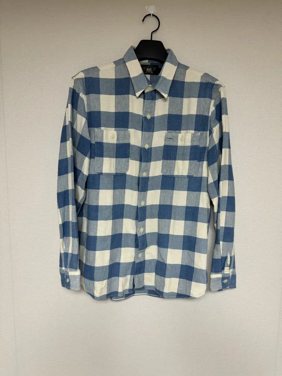 RRL Plaid Check Work Shirt L (Western Double L Kim Wonjoong)