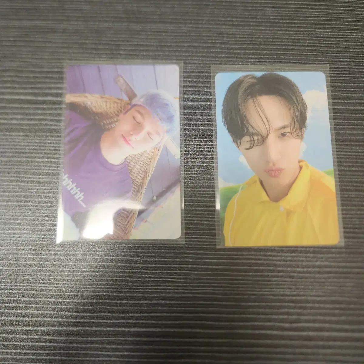 Teenage E.JI Green Photocard, Heavenly Carat Vahn Mingyu