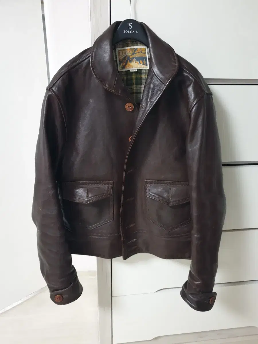 Aero Leather Jacket for sale