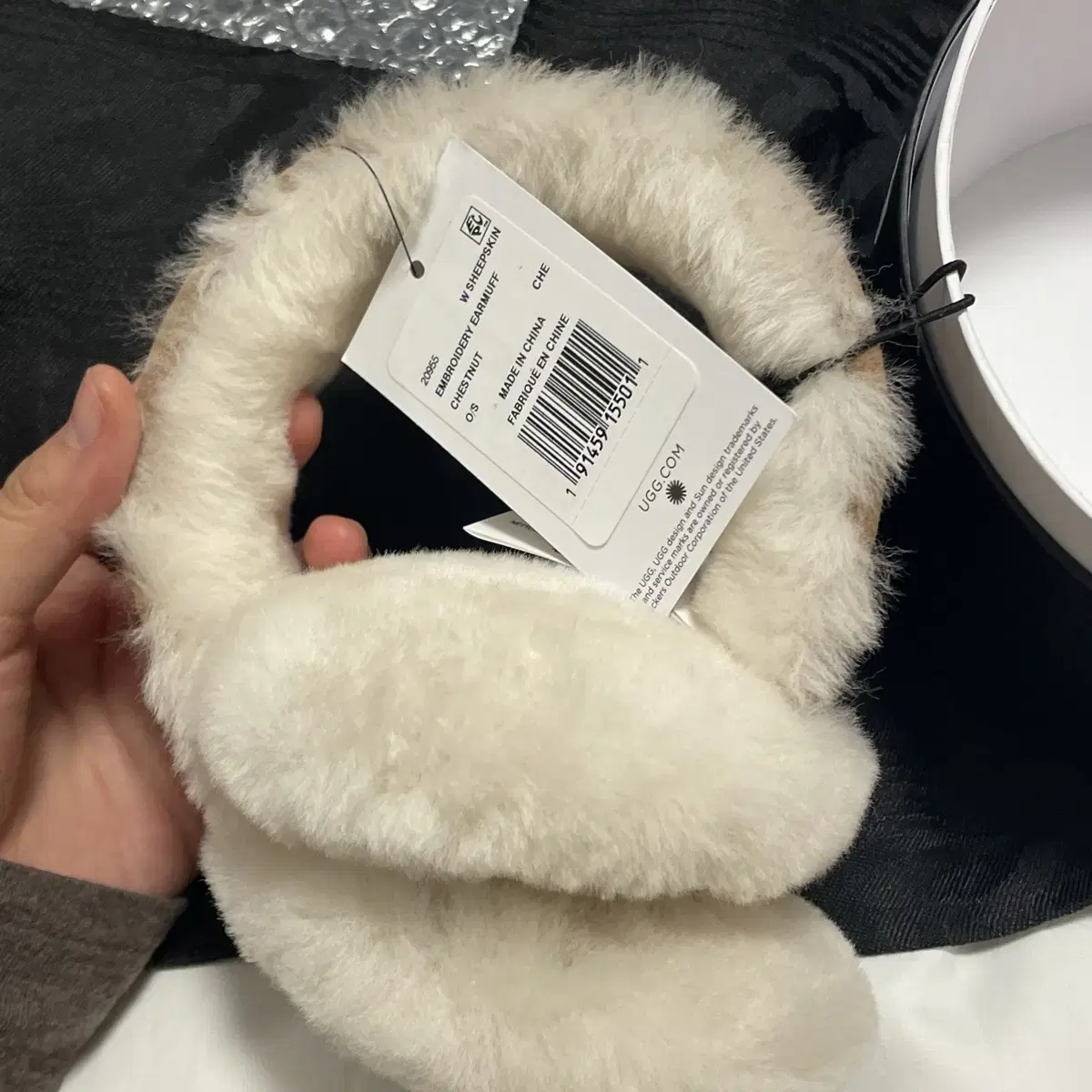 어그 이어머프 체스트넛 UGG Earmuff Chestnut 신세계인터내