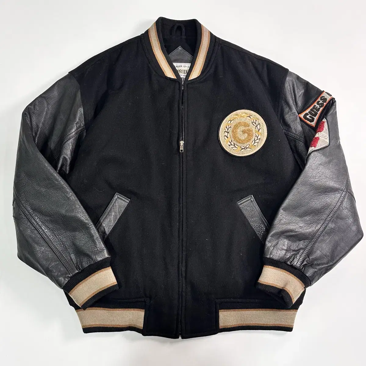 Gess Embroidered Varsity Jacket