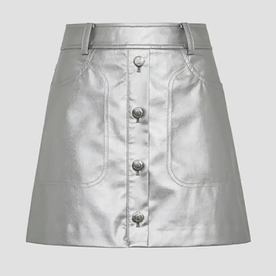 지포어 [ G / F ] GLOSSY LEATHER SKIRT