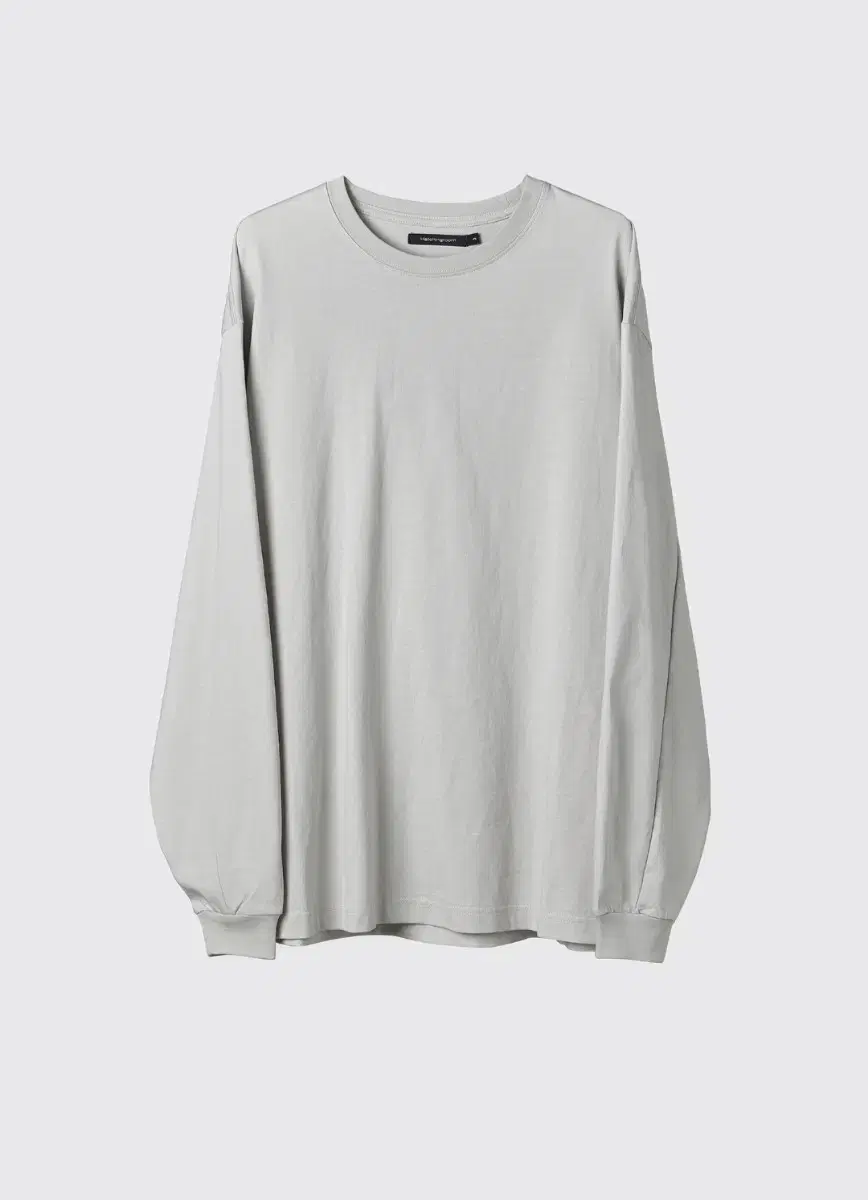 2] Hatching Room Layering T-Shirt Cloud Long Sleeve