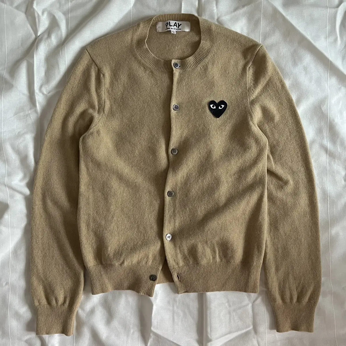 COMME DES GARCONS wool cardigan 일본제