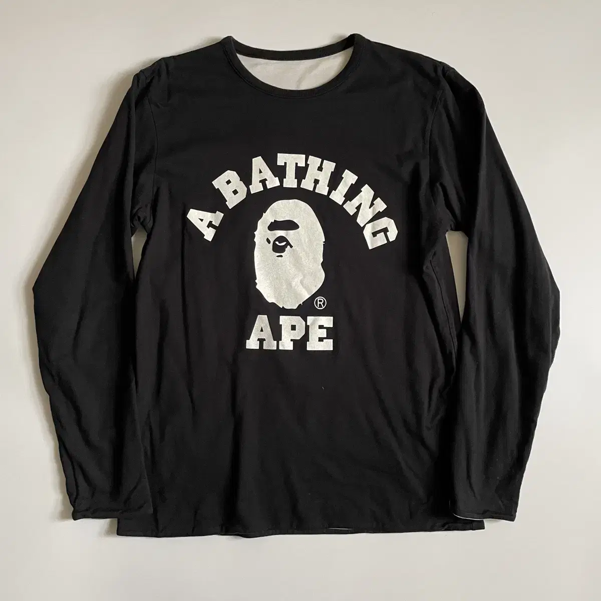 2000s 베이프 Bape OG 양면 긴팔 롱슬리브